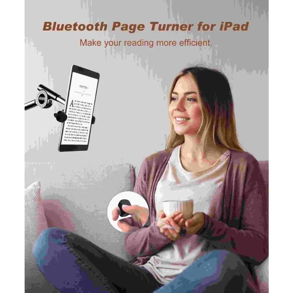 Remote Control Is Suitable for iPhone iPad Bluetooth Page Turning Ring