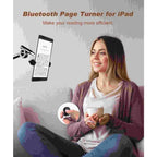 Remote Control Is Suitable for iPhone iPad Bluetooth Page Turning Ring