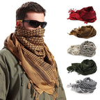 Fashion Military Fashion Lightweight Army Plaid Scarf Unisex Tactical