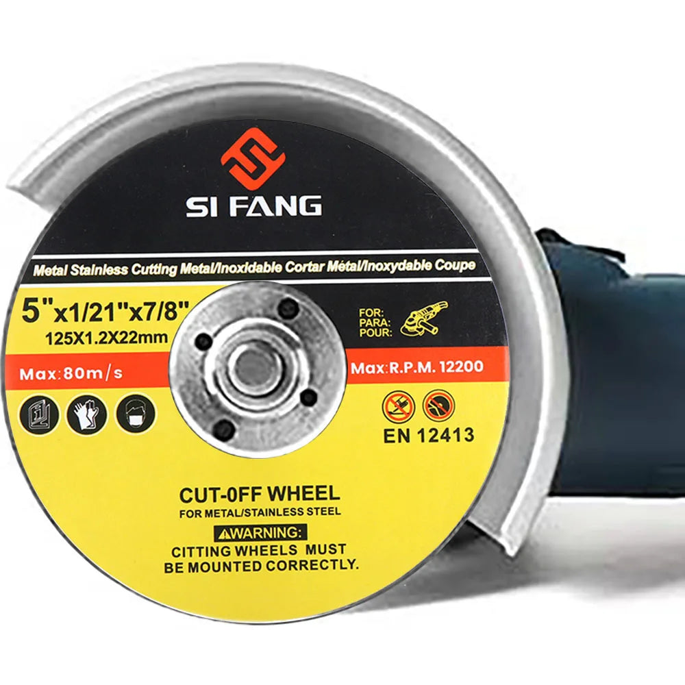 5Pcs/Set 75/115/125mm Metal Cutting Disc Angle Grinder Saw Blade Resin