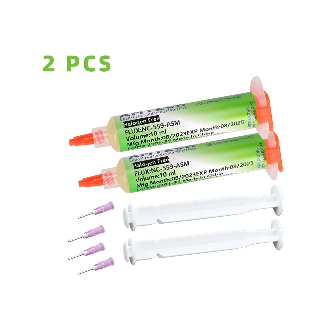 NC-559-ASM BGA PCB No-Clean Solder Paste Welding Advanced Oil Flux