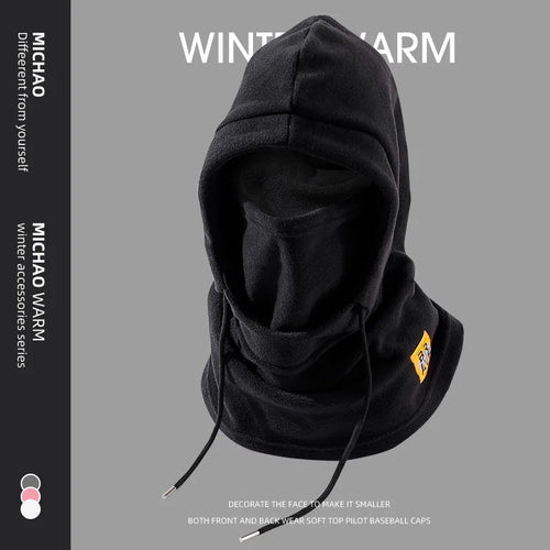 1pc Unisex winter Warm Ski Hat With Fleece Lining,outdoor Knitted