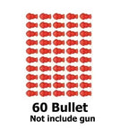 Hanging Toy Gun Continuous Firing Building Block Pistol Shell Throwing