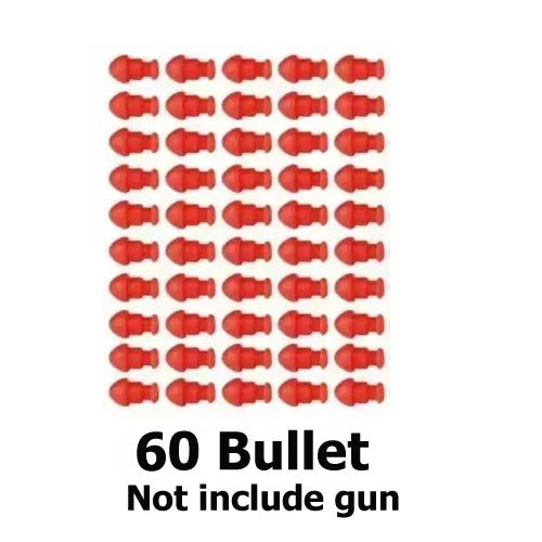 Hanging Toy Gun Continuous Firing Building Block Pistol Shell Throwing