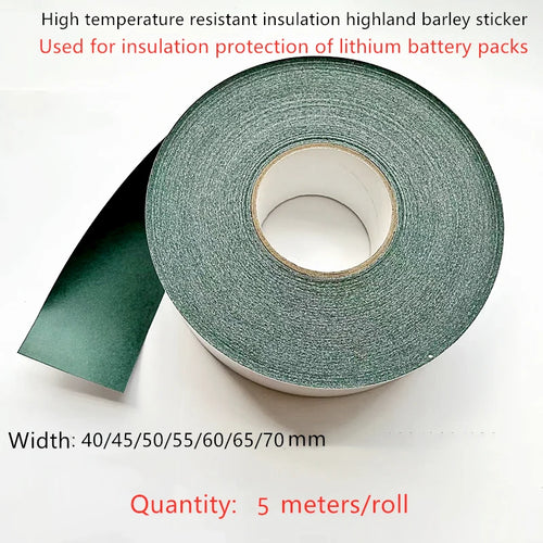 5 Meters/Roll 18650 21700 lithium Battery Pack Insulation Sticker,