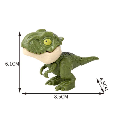 Jurassic Finger Dinosaur Triceratops Tyrannosaurus Model Toys for Kids