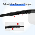 2Pcs Anti-Splash Work Safety Glasses Eye Protecting Lab Goggles