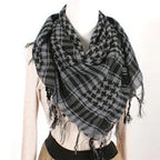 Fashion Military Fashion Lightweight Army Plaid Scarf Unisex Tactical