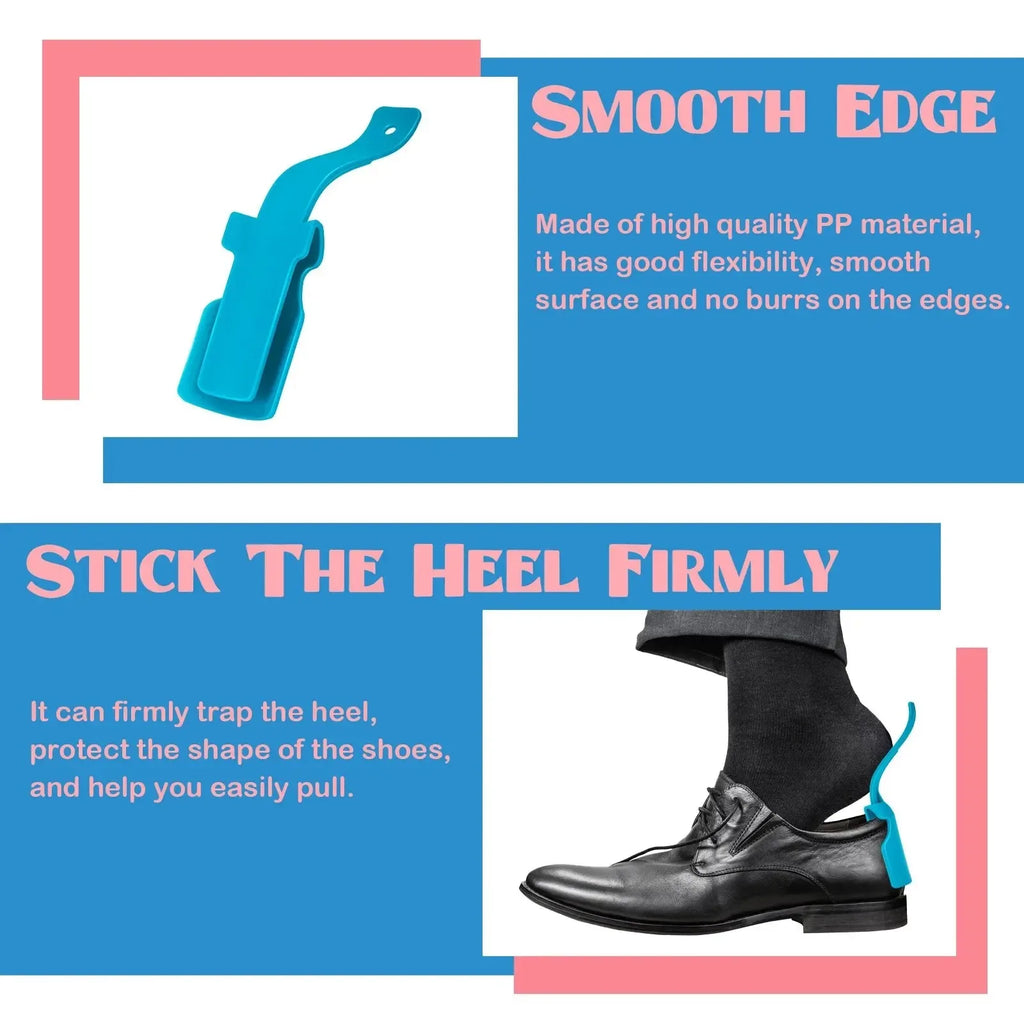 Professional Shoe Horn Plastic Shoehorn Lazy Shoe Helper High Quality