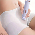 Two in one women's electric shaver - suitable for eyebrows, face,