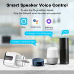 Tuya Smart EU Plug WiFi+Bluetooth 20A Socket With Power Monitoring
