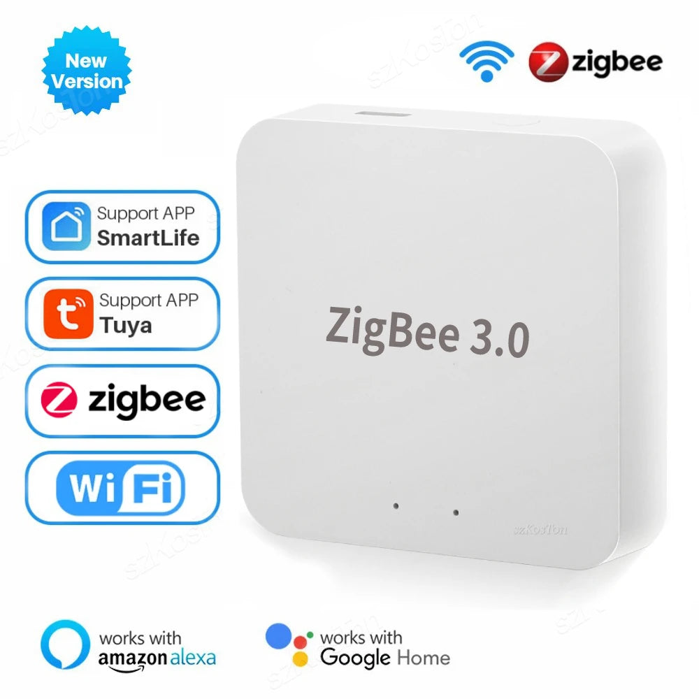 Tuya Zigbee 3.0 Gateway Hub Smart Home Wireless Bridge Smart Life APP