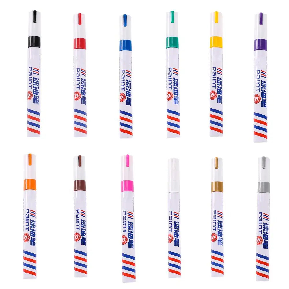 Car Scratch Repair Paint Pen Set - Quick-Drying Waterproof Metal