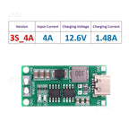TypeC Multi-Cell 2S 3S 4S To 8.4V 12.6V 16.8V Step-Up Boost LiPo