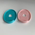 2pcs Electric Toothbrush Charging Base Protective Mat for Draining