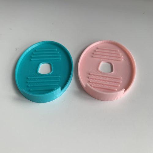 2pcs Electric Toothbrush Charging Base Protective Mat for Draining