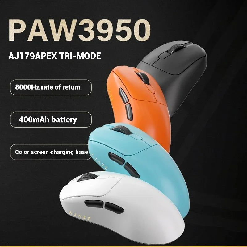 AJAZZ AJ179 PRO Wireless Gaming Mouse, Magnetic Charging