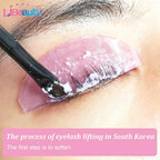 Libeauty 1 Pair Korean Lash Lift Shields Flat Reusable Self Adhesive