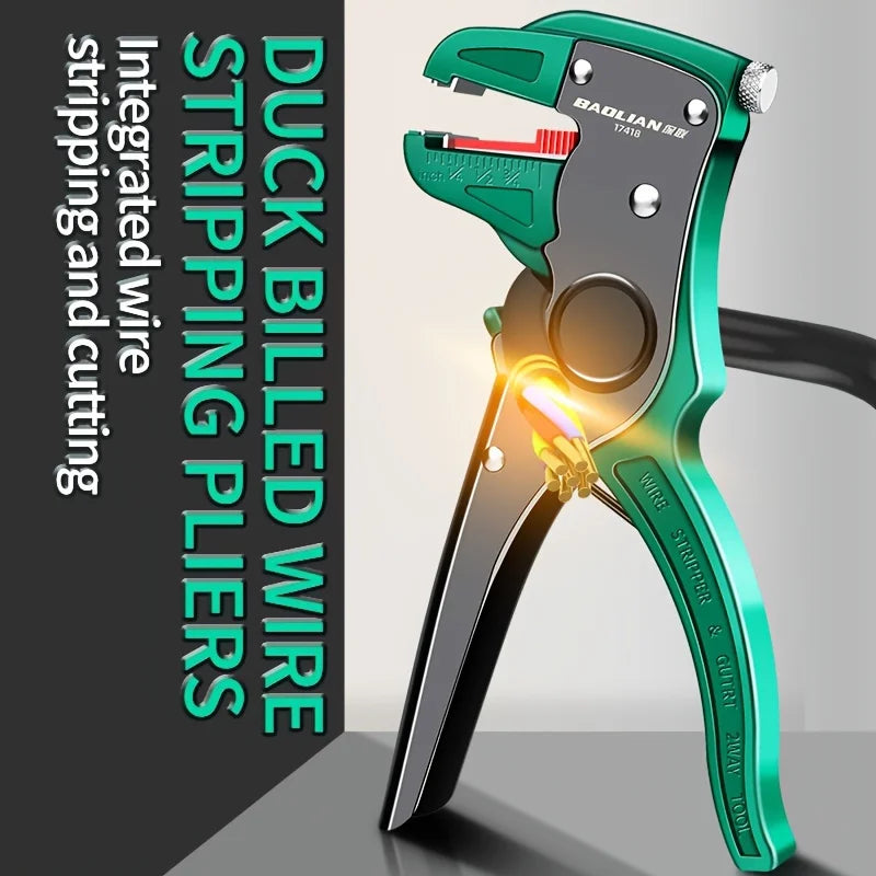 Wire stripping pliers, electricians, wire pullers, multifunctional