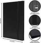 Premium 9-Pocket Trading Card Binder - Holds 360 Cards - Durable PP