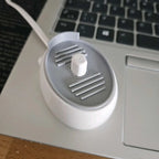 2pcs Electric Toothbrush Charging Base Protective Mat for Draining