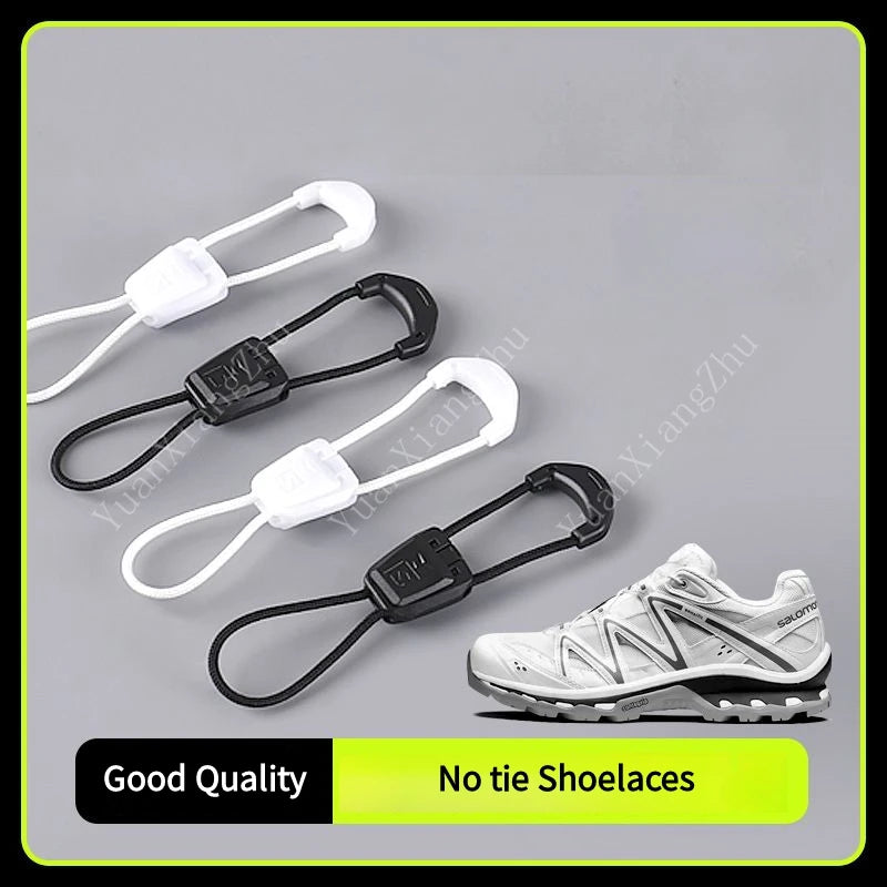 New No tie Shoe laces Round Tennis Laces Without ties Adult Kids