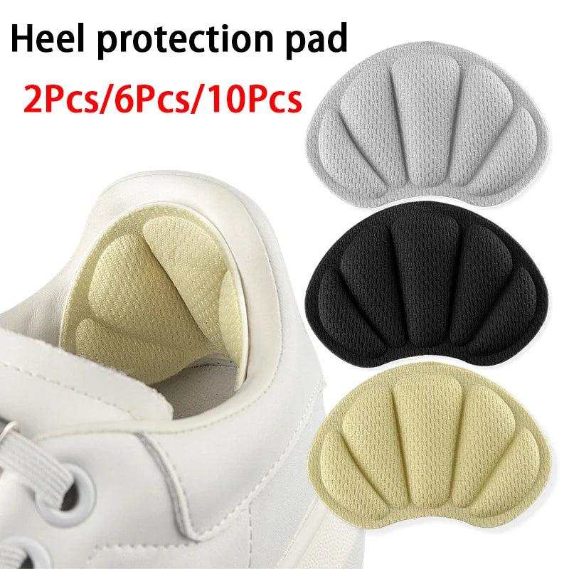Self-adhesive insoles for athletic shoes Adjustable-size insoles Heel