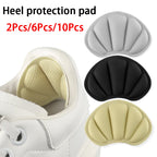 Self-adhesive insoles for athletic shoes Adjustable-size insoles Heel