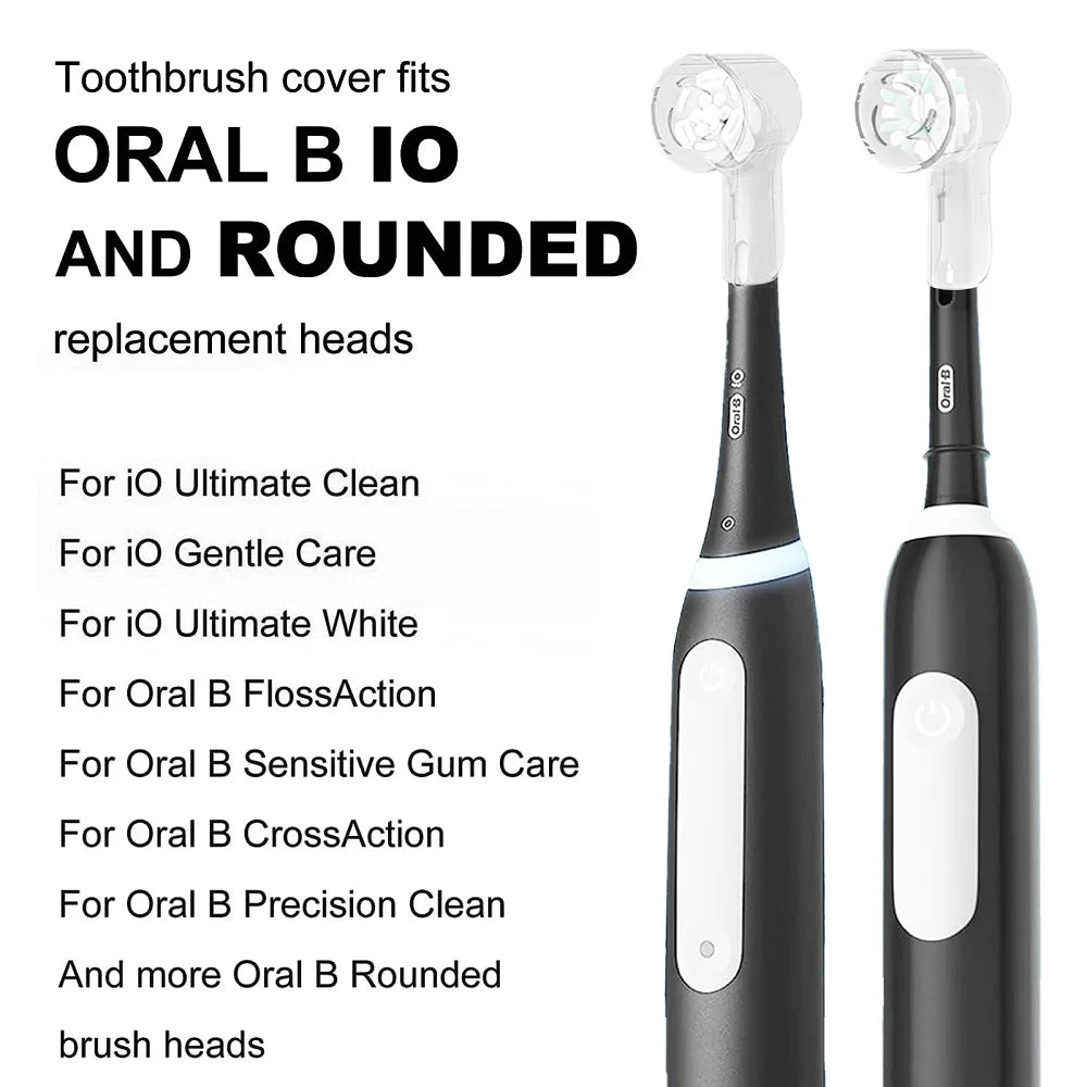 Toothbrush Dustproof Covers Caps Compatible with Braun Oral B