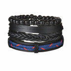 Mens Modern Multilayered Bracelet