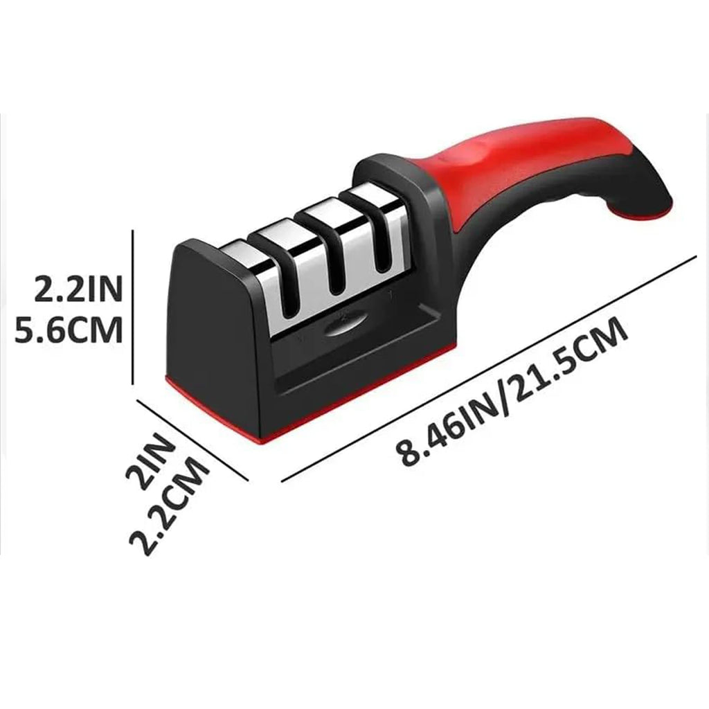 3-Segment Knife Sharpener Knife Sharpeners for Kitchen Knives