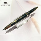 Jinhao 20 Press Retractable Fountain Pen EF/F Nib with Converter Resin