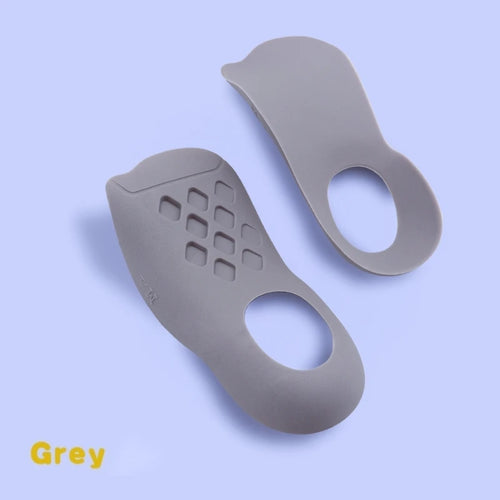 1Pair Flat foot O-shaped leg insoles (for shoes) Corrective arch