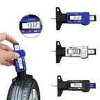 Digital Car Tyre Thickness Gauges Depth Meter For Safe Auto Tyre Tread