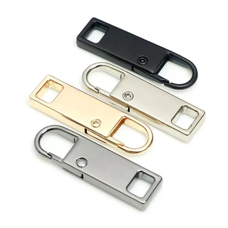 4pcs Detachable Zipper Pull, Replacement Zipper Accs For Jeans &