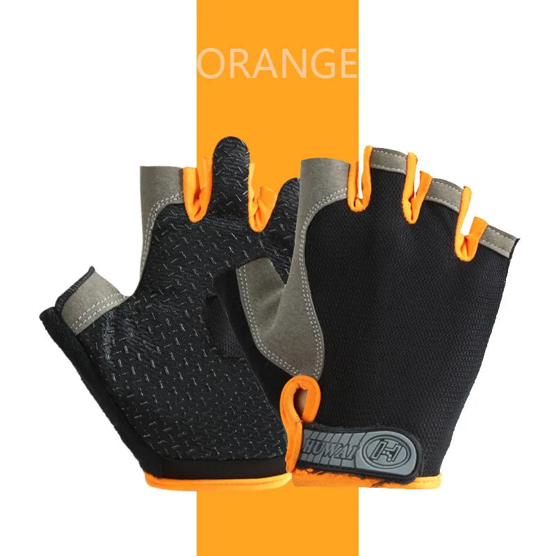 Professional Gym Fitness Breathable Anti-Slip Women Men Half Finger