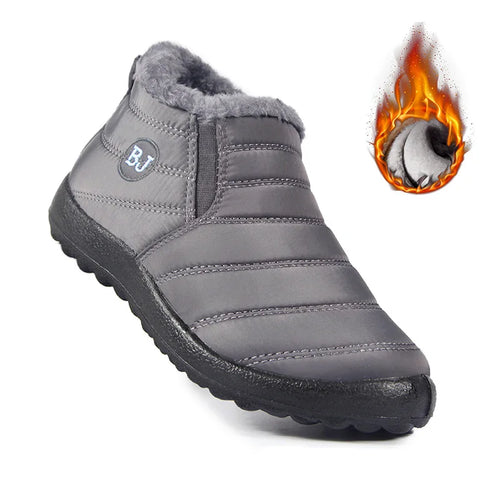 Snow Women Boots Fashion Unisex Shoes Slip On Platform Shoes For Women