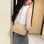 Ladies' retro shoulder bag, armpit handbag, fashionable design,
