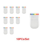 2PCs Rainbow Crayon Paint Rainbow Birthday Party Colourful Theme Party