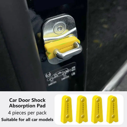 1/4pcs Car Door Shock Absorber Universal Car Door Buckle Soundproof