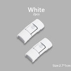 New Colorful Shoelaces Press buckle Metal Shoelace Clip Press Lock