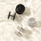 2/4pcs Seamless Spiral Buckle Clip Cuff Fastener for Fashion Buttons