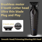 Kemei 2299 Barber Cordless Hair Trimmer 0mm Zero Gapped Carving