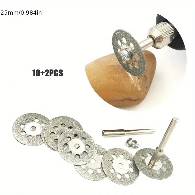12Pcs/set 22mm Hss Cutting Disc Circular Saw Blade Metal Cut Off