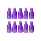 10 Pcs/Bag Colorfulful Acrylic Manicure Art Dipped Cap Clip Nail