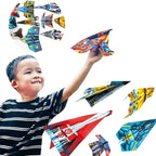 36Pcs DIY Children's Origami Airplane Parent-Child Full-Color Handmade