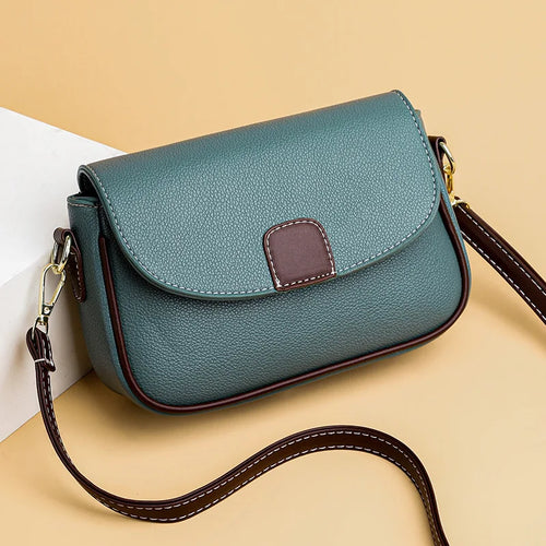 PU Leather Shoulder Bags For Women Fashion Flap Crossbody Messenger
