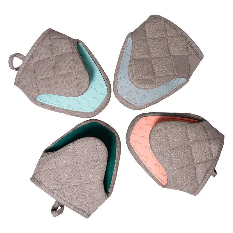 1/2PCS Fish Shaped Silicone Anti Scald Oven Gloves Kitchen Silicone