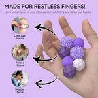 Magnetic Silicone Sensory Balls Worry Balls Autism Calming Fidgeting
