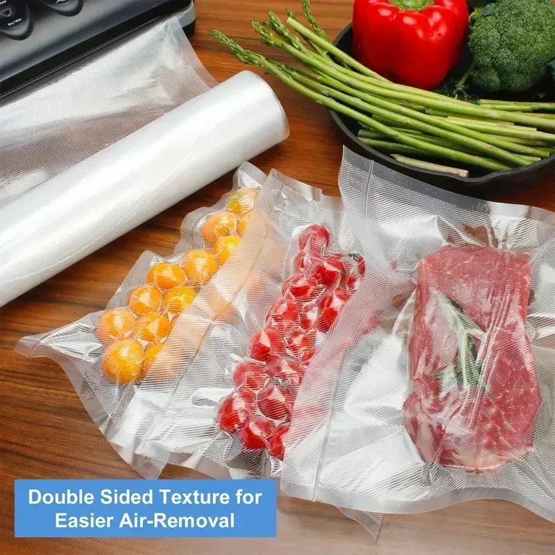 50pcs Vacuum Sealer Bags, Disposable Airtight Compression Bag,